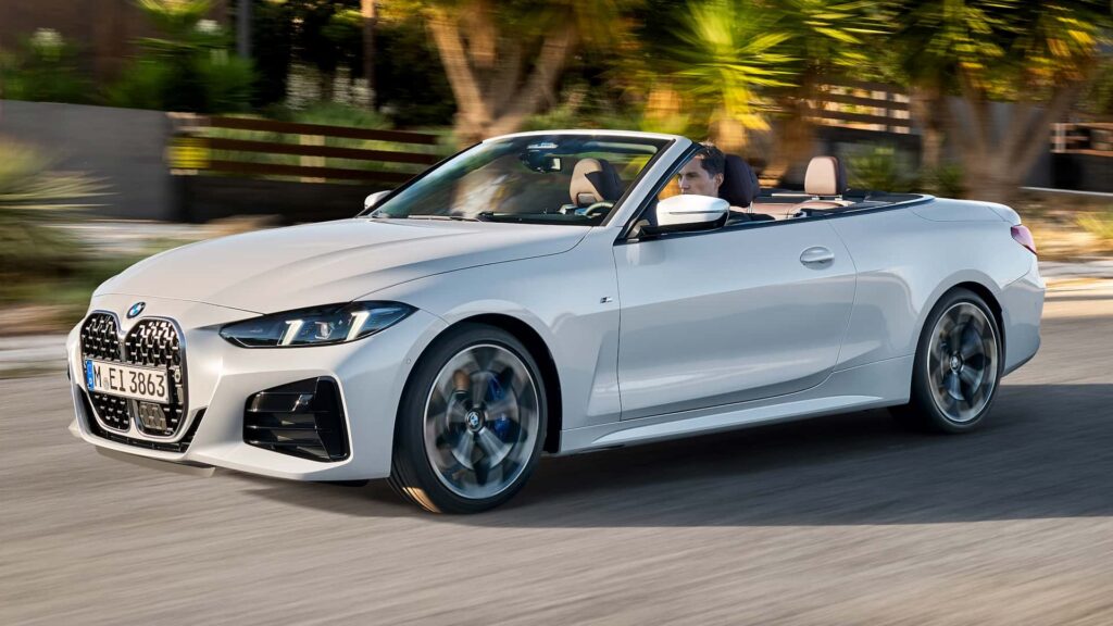 BMW 420 Cabrio.